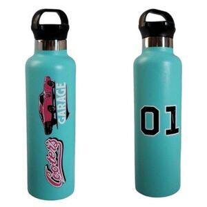H2go 25 OZ Stainless Steel Water Bottle Dukes of Hazards 01 Cooter's Teal